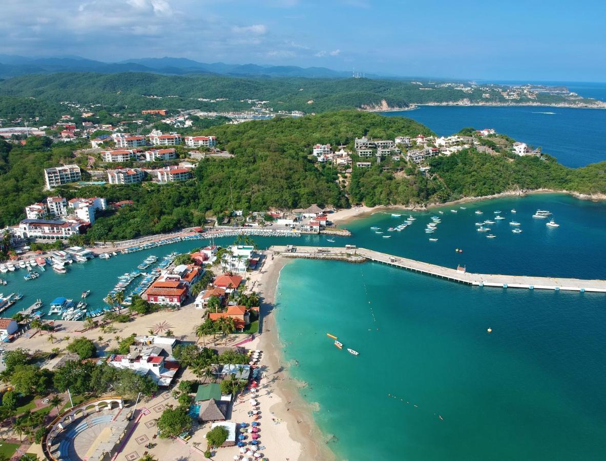 Hotel Marina Resort Santa Cruz Huatulco Esterno foto