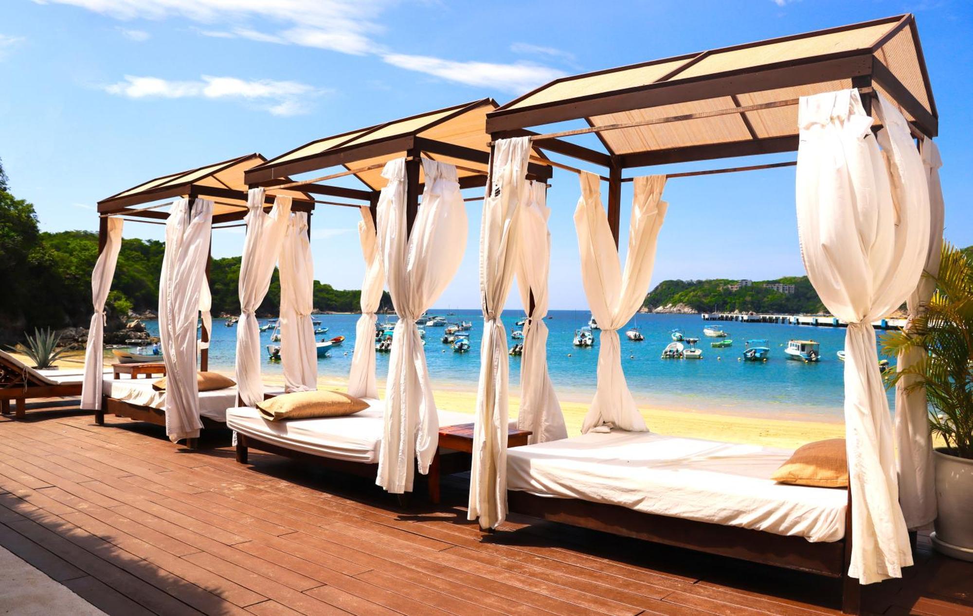 Hotel Marina Resort Santa Cruz Huatulco Esterno foto